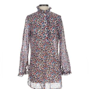 Tory Burch Denevue Wildflower Tunic Top S/P